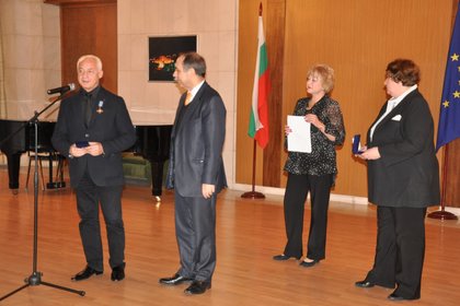 Българският посланик отличи руски културни дейци